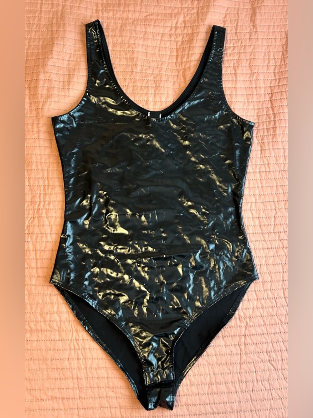 Windsor Black One-Piece with White Logo Stitching